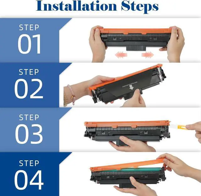 Alt view image 5 of 7 - Ennovor 210A Toner Cartridges 4 Pack: 210X 4301fdw Compatible for HP 210A 210 Toner Cartridges Set Color Pro MFP 4301fdn Pro 4201dw 4201dn Series Printer W2100A W2100X High Yield Ink (with Chip)