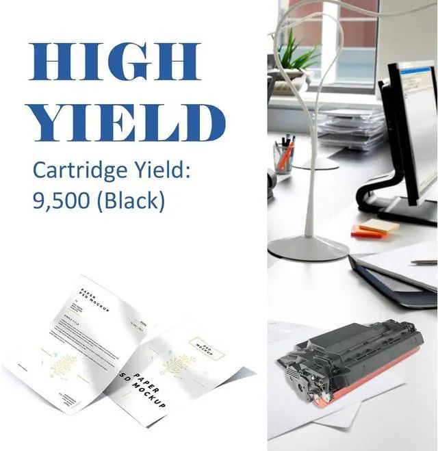 Alt view image 3 of 6 - Ennovor 148X 148A Toner Cartridge Black High Yield 2 Pack Compatible Replacement for HP 148X 148A W1480X W1480A for HP Laserjet Pro 4001dw 4001dn 4001n MFP 4101fdw 4101fdn Printer Ink