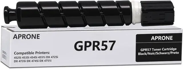 Main image of Ennovor GPR57 GPR-57 Remanfactured 0473C003 Black Toner Cartridge Replacement for imageRunner Advance 4525i 4535i 4545i (Black,42100 Pages)