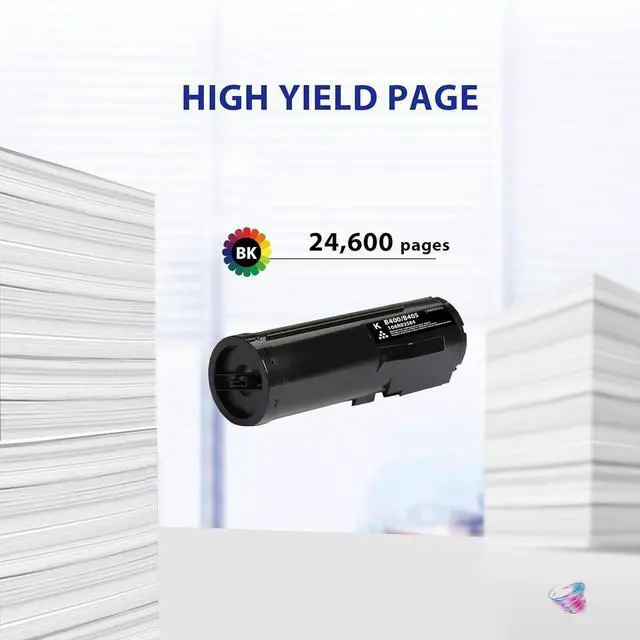 Alt view image 3 of 4 - Ennovor B400 B405 Toner Cartridge (106R03584) Compatible for Xerox VersaLink B405 B400 B400DN B400N B405N B405DN Extra High Capacity - 24,600 Pages, 1 Pack, Black