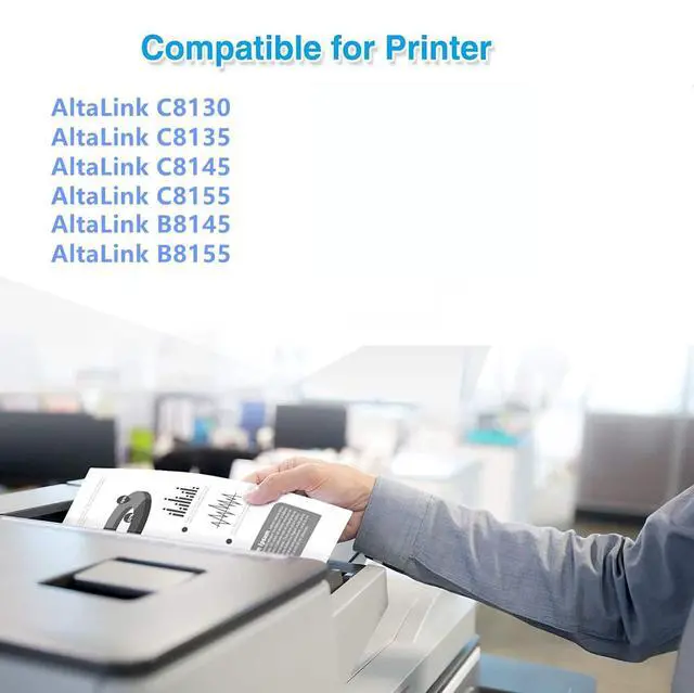 Alt view image 5 of 7 - Replacement 008R08101 Waste Toner Cartridge for  AltaLink C8130 C8135 C8145 C8155 C8230 C8235 C8245 C8255 B8145 B8155 B8245 B8255 Waste Toner Container Box Bottle (W/O Suction Filter)