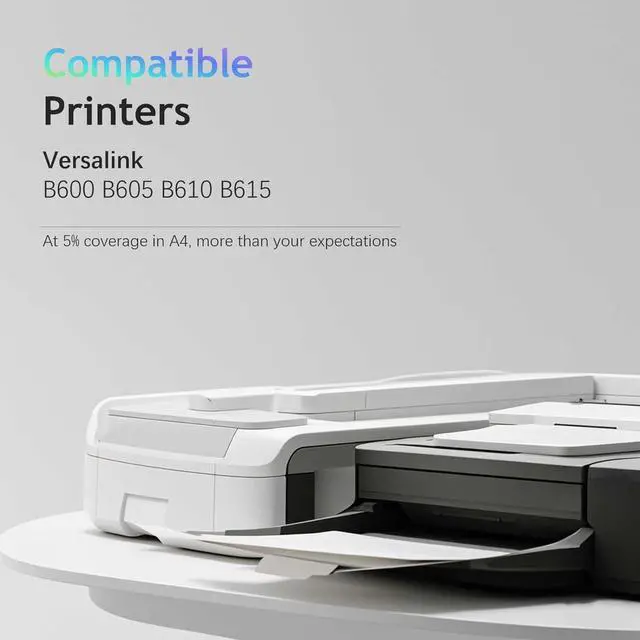 Alt view image 2 of 3 - Ennovor B600 106R03944 Toner Cartridge Extra High Capacity Replacement Compatible for Xerox Versalink B600 Toner for Versalink B600 B605 B610 B615 Printer (1 Black, Extra High Yield, 46,700 Pages)