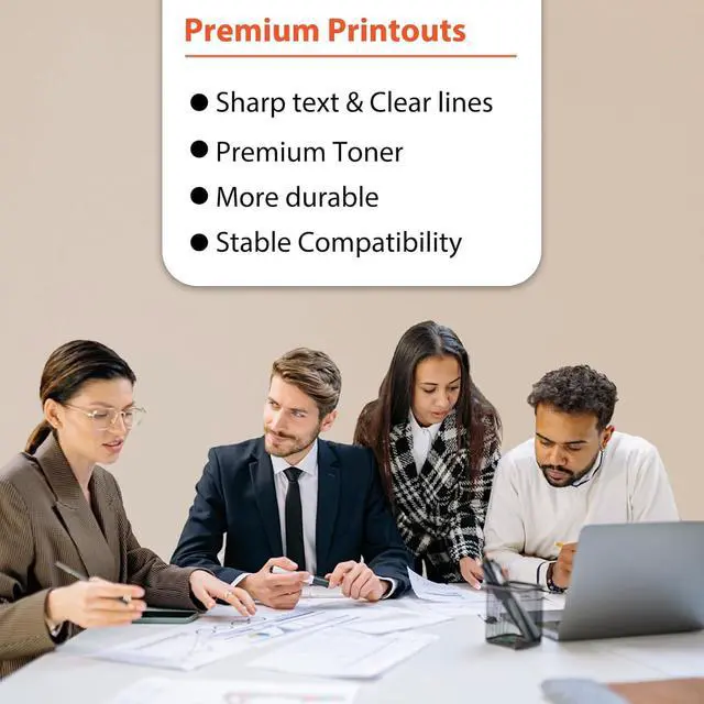 Alt view image 4 of 5 - Ennovor C400 C405 106R03524 Black 10,500 Pages Extra High Yield Toner Cartridge Replacement for Xerox VersaLink C400 C405 C400D C400DN MFP C405 C405N C405DN