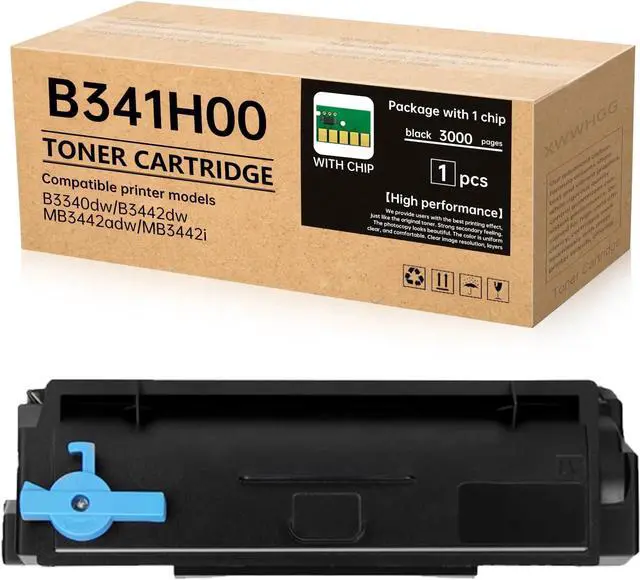 Main image of Ennovor B341H00 High Yield Black Toner Cartridge with Chip (1-Pack) - Compatible with Lexmark B3340dw/B3442dw/MB3442 Series Printers
