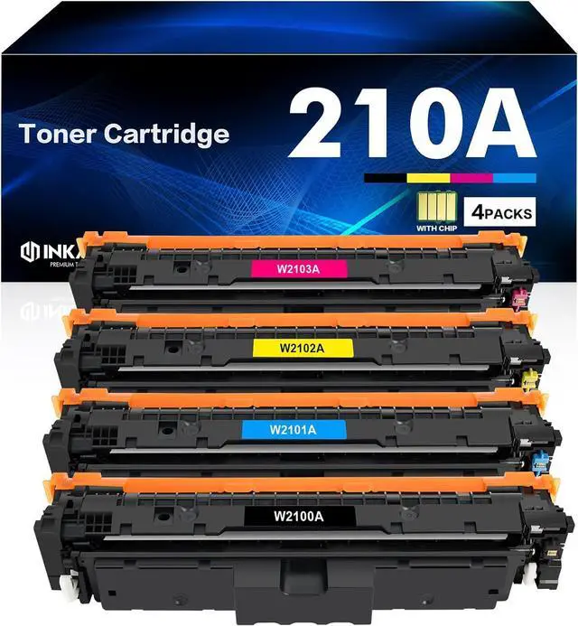 Main image of Ennovor 210A Toner Cartridges 4 Pack 4301fdw 210X Compatible for HP 210A 210 Toner Cartridges Replacement for HP Color Laserjet Pro MFP 4301fdw 4301fdn Pro 4201dw 4201dn Series Printer Ink (with Chip)