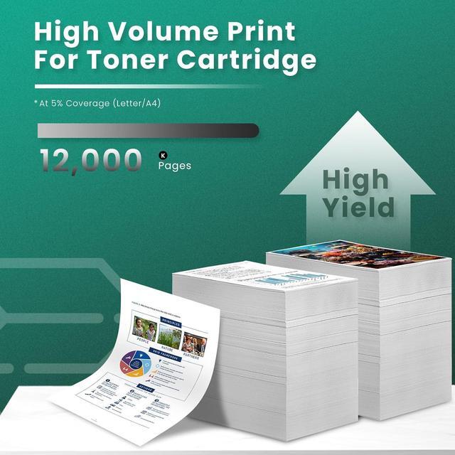 Alt view image 3 of 7 - Ennovor GREENBOX Compatible 16A High Yield Toner Cartridge Replacement for HP 16A Q7516A Black Toner Cartridge for Laserjet 5200 5200n 5200tn 5200dtn 5200L 5200Lx Printer (1-Pack, 12,000 Pages)