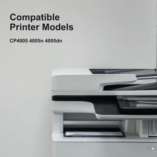 Alt view image 2 of 6 - Ennovor 642A Black Cyan Yellow Magenta Toner Cartridge | Replacement for HP 642A CB400A CB401A CB402A CB403A Toner Cartridge Works with HP Color CP4005 4005n 4005dn Printer