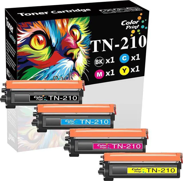 Main image of Ennovor ColorPrint Compatible TN-210 Toner Cartridge Replacement for Brother TN210 TN 210 for MFC-9325CW MFC-9320CW MFC-9120CN 9125CN MFC9010CN HL3075CW HL3070CW (4-Pack, TN210BK,TN210C,TN210M,TN210Y)