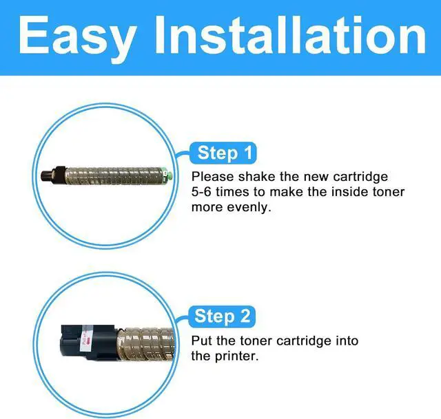 Alt view image 3 of 7 - Ennovor LCL Compatible Toner Cartridge Replacement for Ricoh MP C4502 C4502A C5502 C5502A 841751 841754 841753 841752 841679 841682 841680 841681 (4-Pack Black Cyan Magenta Yellow)