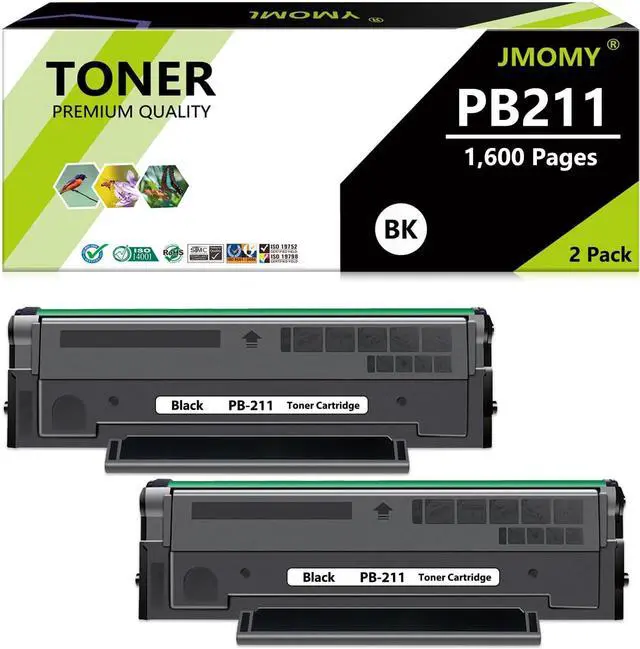 Main image of Ennovor PB-211 Replacement Toner Cartridge Compatible for Pantum PB211 PB 211 PB211EV PB-211EV Work with P2502w P2500 P2500W P2500NW M6552NW M6550 M6550N M6550W M6600N M6600W-2 Pack
