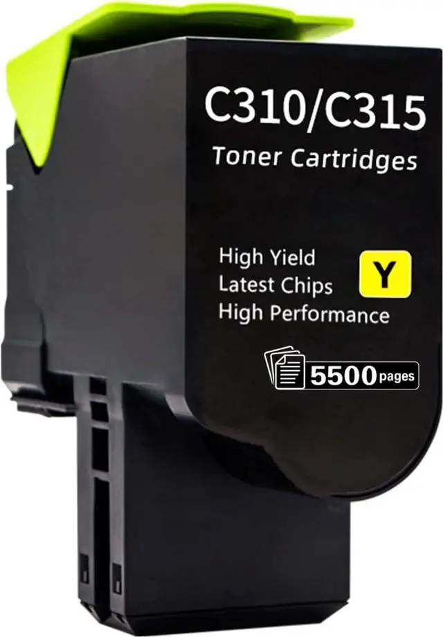 Main image of Ennovor C310 C315 High Yield Yellow 5500 Page Toner Cartridge Replacement for Xerox 006R04366 for Xerox C310 C315 C315DNI C310DNI C310DNIM Printer (5500pages-1Yellow)
