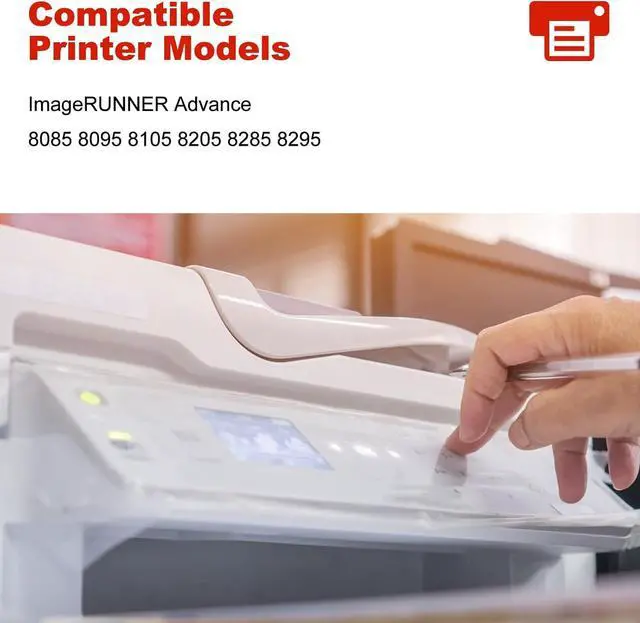 Alt view image 2 of 6 - Ennovor GPR-37 Toner Cartridge Replacement for Canon GPR37 3764B003AA Toner for Canon ImageRUNNER Advance 8085 8095 8105 8205 8285 8295 Printer