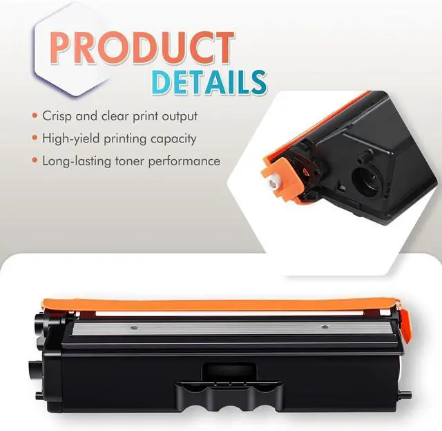 Alt view image 5 of 7 - Ennovor TN433 Toner Cartridge Set 4 Pack MFC-L8900CDW Compatible Replacement for Brother TN 433 TN-433 TN431 MFC L8900CDW HL-L8360CDW HL-L8360CDWT HL-L8260CDW MFC-L8610CDW Printer