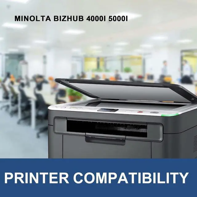 Alt view image 2 of 6 - Ennovor TNP76 TNP-76 High-Yield Black Toner Cartridge, TNP75 TNP-75 ACF0032 Compatible with Konica Minolta Bizhub 4000i 5000i Printer