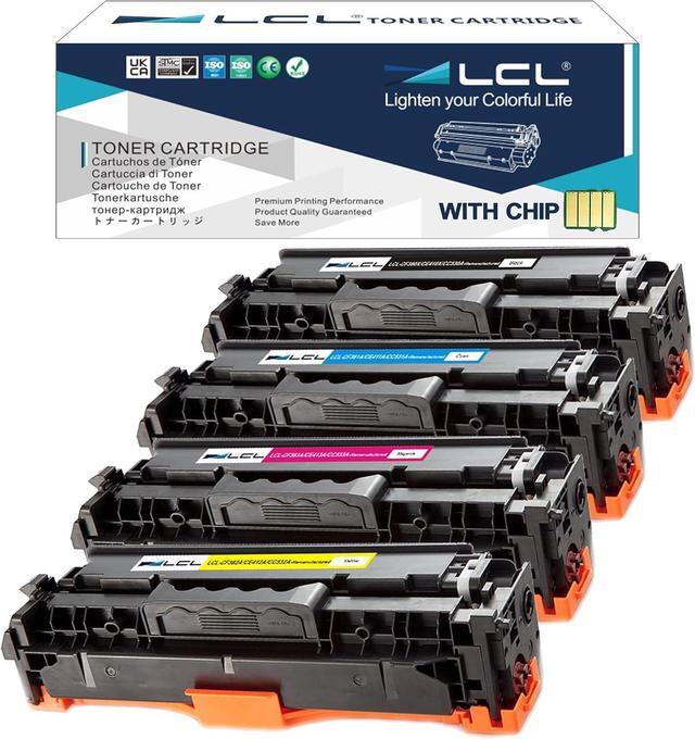 Main image of LCL Remanufactured Toner Cartridge Replacement for HP 304A CC530A CC531A CC532A CC533A CP2020 CP2025 CP2025dn CP2025n CP2025x CM2320 CM2320fxi CM2320n CM2320nf (4-Pack Black Cyan Magenta Yellow)