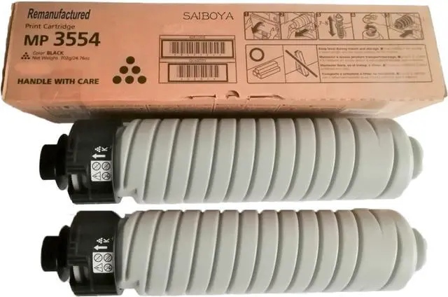 Main image of Ennovor 2PK MP3554 Black Toner Cartridge Replacement for Ricoh 841999 842126 for Ricoh MP2554 MP3554 MP4055 MP5054 MP5055 MP6055 IM4000 IM5000 IM6000 Printer,37,000 Pages