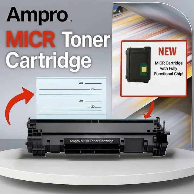 Alt view image 3 of 7 - Ennovor Ampro New Replacement for 141A MICR Toner Cartridge for Check Printing is for use in Laser Printers M110, M110W, M110WE, M140W, M140WE, MFP M139. Toner Cartridge Prints 950 Pages
