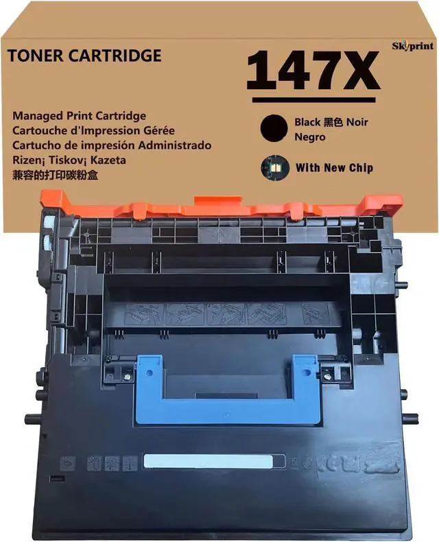 Main image of Ennovor 147X Black Toner Cartridge with New Chip Compatible with HP W1470X Toner for use with HP Enterprise M610 M611 M612 M634 M635 M636 Printer