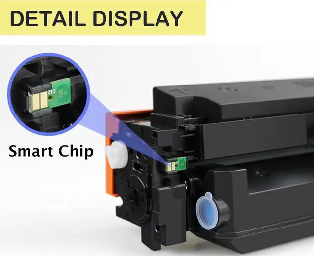 Alt view image 2 of 6 - Ennovor T10 T10L Black Toner Cartridge Replacement 4566C001 Toner (with New Chip) for Color imageCLASS X LBP1538C MF1538C C1533P C1538P C1538iF Printers(1 Pack)