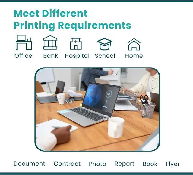 Alt view image 5 of 6 - 643A Toner Cartridges 4-Pack Q5950A Q5951A Q5952A Q5953A Replacement for HP 643A Toner Compatible with Color 4700 4700n 4700dn 4700dtn 4700ph Printer Toner, Black Cyan Yellow Magenta