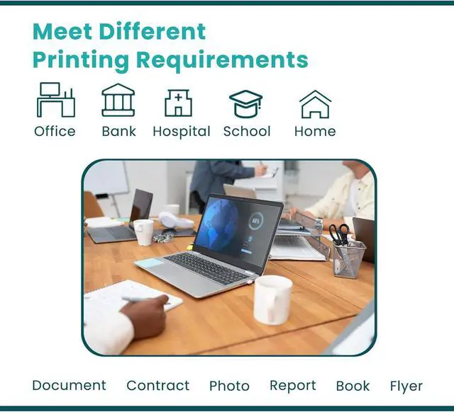 Alt view image 5 of 6 - 655A Toner Cartridge CF450A CF451A CF452A CF453A Replacement for HP 655A Toner Work with Color Enterprise M652 M652n M652dn M653 M653dn M653x M653dh MFP M681 M681f M682z Printer (4-Pack)