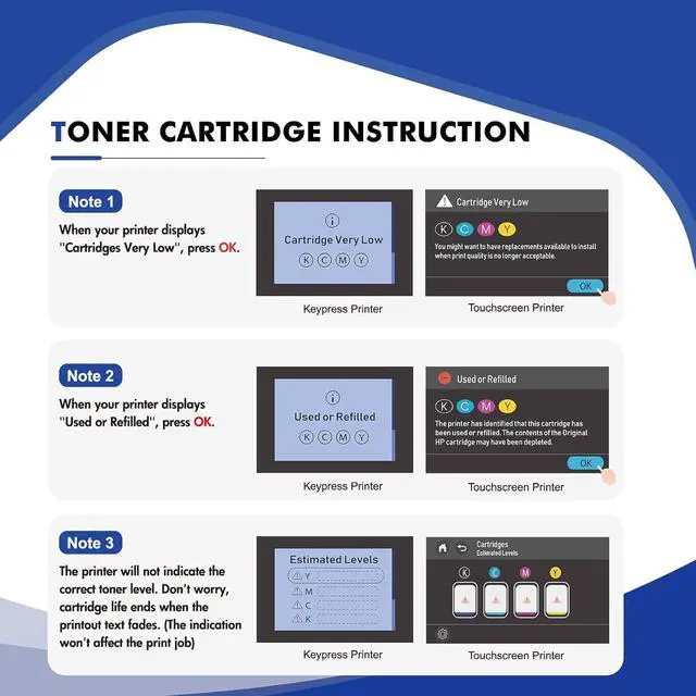 Alt view image 5 of 7 - 218A 218X Toner Cartridges 4 Pack 3301dw Compatible Replacement for HP 218A 218X Color Laserjet Pro MFP 3301fdw 3301cdw 3201dw 3301sdw Printer High Yield Ink Set W2180A (Black Cyan Yellow Magenta)