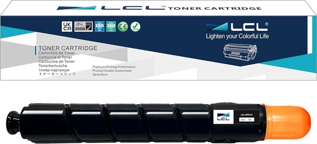 Main image of LCL Compatible Toner Cartridge for Canon GPR-31 GPR-31BK GPR31 GPR31BK 2790B003AA C5240 C5240i C5235A C5240A (1-Pack,Black) for Canon ImageRUNNER Advance C5030 C5030i C5035 C5035i C5235 C5235i C5240
