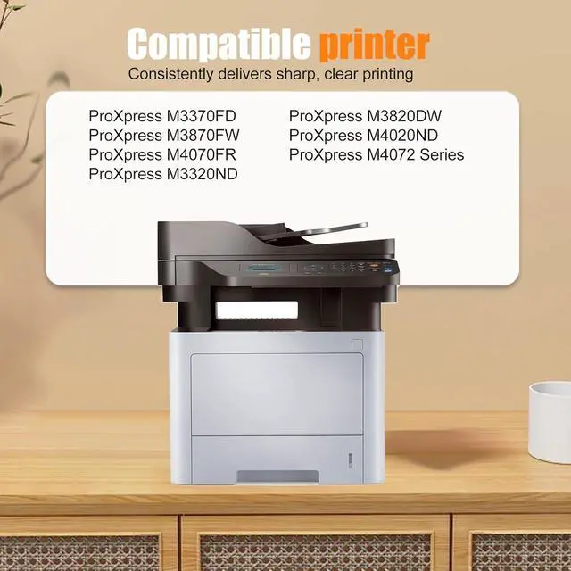 Alt view image 2 of 6 - 1 Pack MLT-D203S(SU911A) Black Toner Cartridge Replacement for Samsung MLT-D203S(SU911A) Work with ProXpress M3370FD M3870FW M4070FR M3320ND M3820DW M4020ND M4072 Series | MLT-D203S