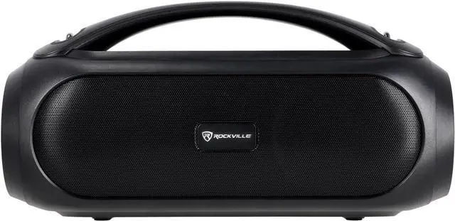 Alt view image 3 of 7 - Rockville (2) GO Party MAX BASS Portable LED Bluetooth Speakers w/Wireless Link