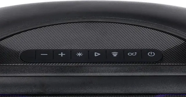 Alt view image 5 of 7 - Rockville (2) GO Party MAX BASS Portable LED Bluetooth Speakers w/Wireless Link