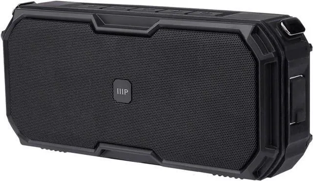 Main image of Monoprice Harmony Boombox Portable Bluetooth Speaker | Waterproof, TWS, Wireless Connectivity Up to 32 Feet, Builtin Microphone for Voice Calls, for Home, Outdoor, Travel