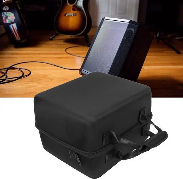Alt view image 4 of 7 - SUNGOOYUE Bluetooth Speaker Hard Case, Waterproof Wearproof Portable Nylon EVA Speaker Hard Travel Case with Strap for S1 PRO Speaker System (Black)