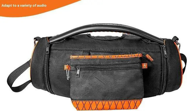 Alt view image 2 of 7 - Carrying Travel Case for JBL Boombox 3/ Boombox 2/Boombox- Powerful, Waterproof Bluetooth Boombox Speaker,Shoulder Strap with Two Side Covers Travel Carrying Pouch