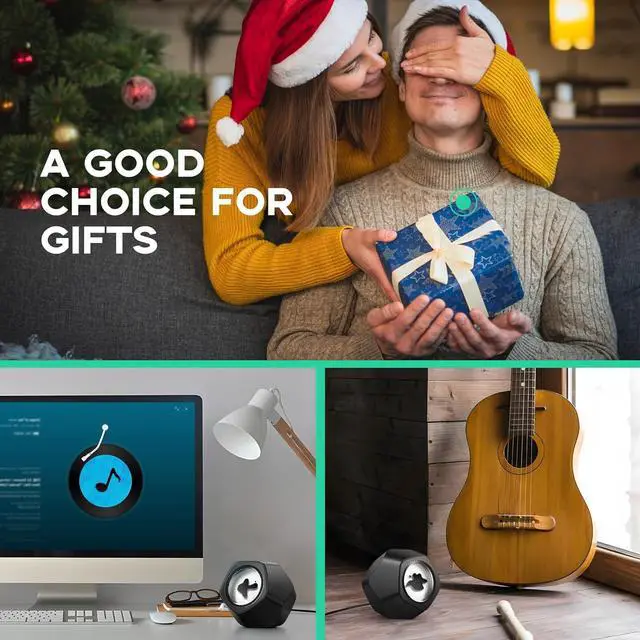 Alt view image 6 of 7 - Ferrofluid Bluetooth Speaker with Dancing Ferrofluid, Sound Visual Speaker  Desktop Music Mate, Party Speaker, Gamer Gift (Black)