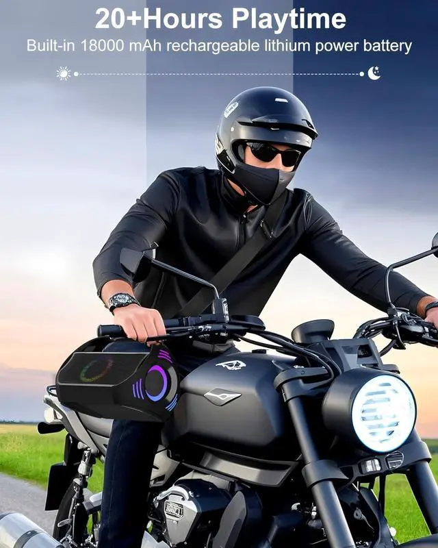 Alt view image 5 of 7 - Bluetooth Speaker Karaoke Machine 100W with 2 Wireless Microphones,20H Playtime,LED Light Show,HD Stereo Sound,Deep Bass,OGT Recording,AUX/USB/TF Music Play for Party,Live Broadcast,Outdoor Sing.