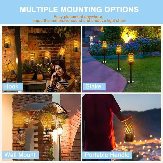 Alt view image 3 of 7 - Lantern Speaker Outdoor Bluetooth Speakers+Small Portable Speaker