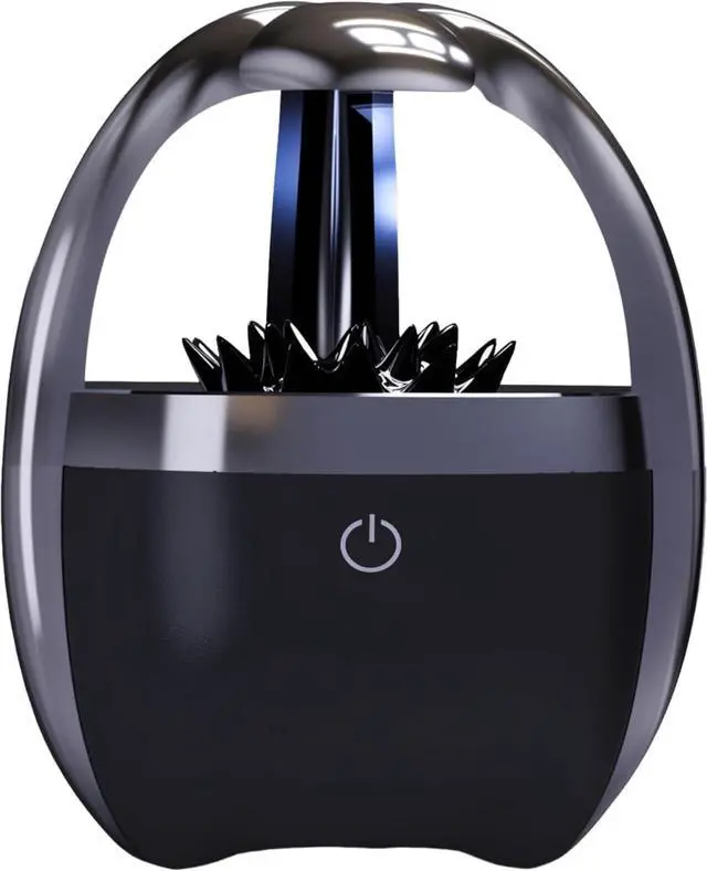 Main image of Ferrofluid Speaker Sound Visualizer - Dancing Ferrofluid Display Ferro Fluid, Small Transparent Bluetooth Magnetic Fluid Speaker Birthday Gifts for Men (Black)