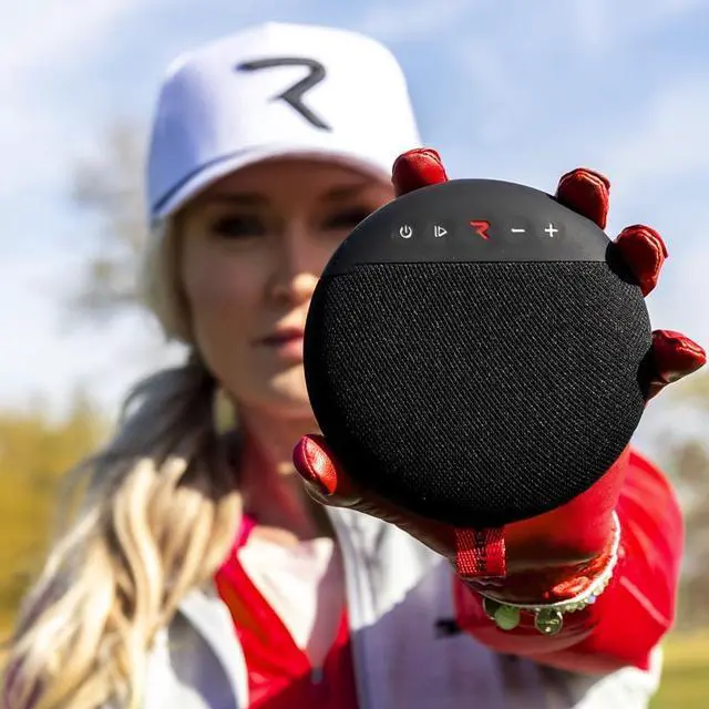 Alt view image 4 of 7 - Sound - GPS Bluetooth Golf Speaker with Super Strong Magnet to Attach to Golf Cart  IPX7 Waterproof  Dual Pairing syncs Two Speakers Together at The Same time