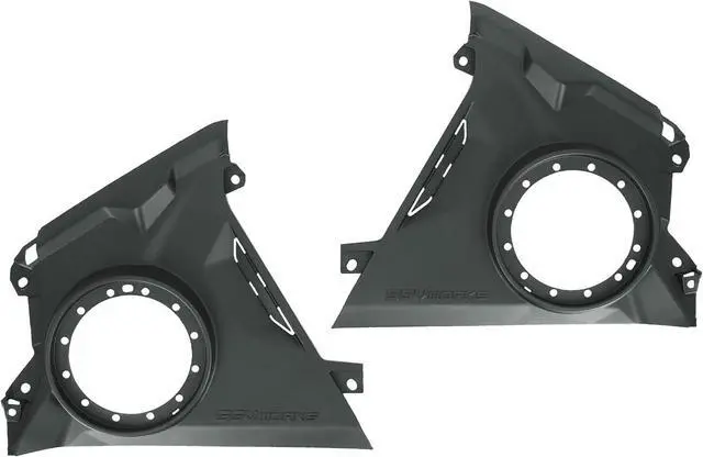 Alt view image 2 of 7 - Audiosavings Bundle: 240-MAVR-F65U 6.5 Front Dash Speaker Enclosure Pods Can-Am Maverick R Bundle with Rock Anywhere Waterproof Portable Bluetooth Speaker+TWS Stereo Linking (2 Items)