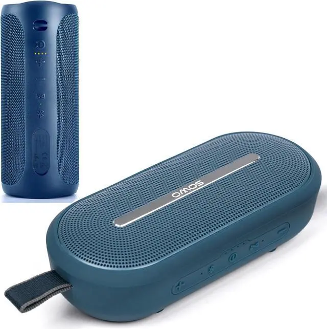 Main image of SOWO Waterproof Bluetooth Speaker Wireless- Portable Speaker Loud with Built-in Subwoofer and Tweeter, Extra Bass, Stereo Sound, IP67, Colorful Lights for Party, Outdoor, Camping