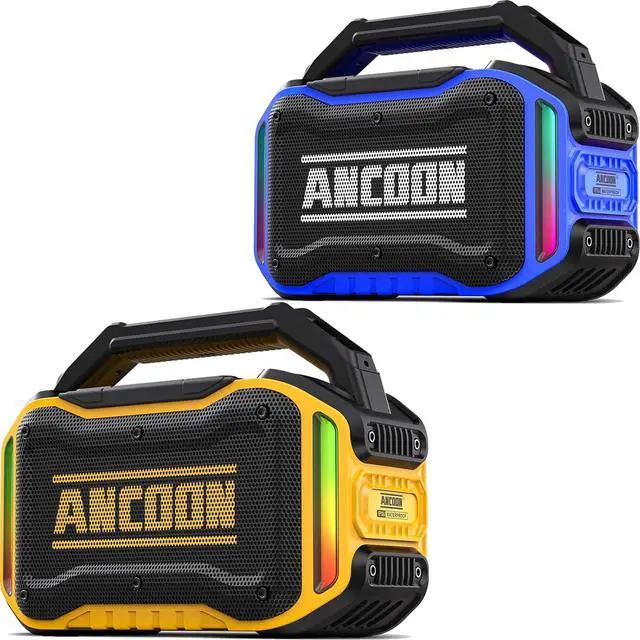 Main image of Bluetooth Speakers Yellow+Blue