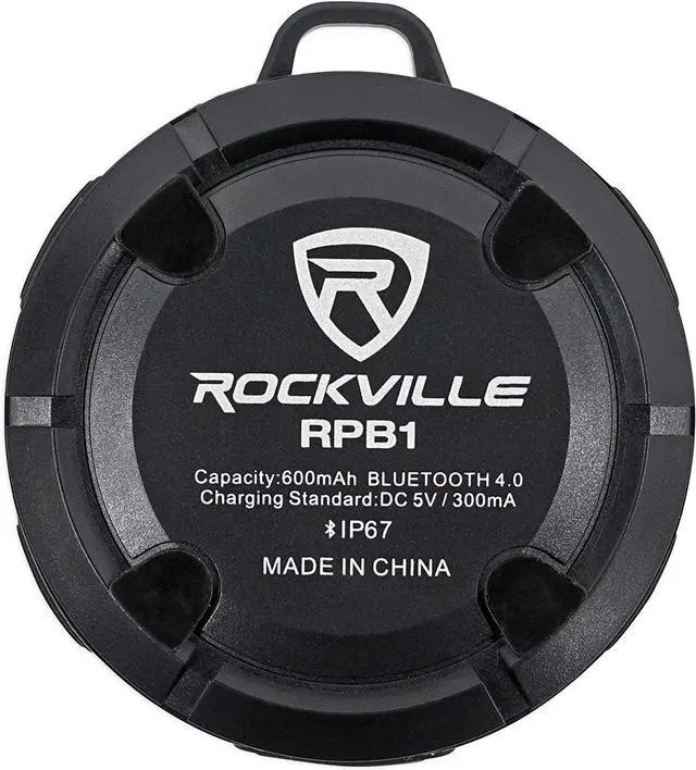 Alt view image 7 of 7 - Audiosavings Bundle: Kicker 52CVTDF102 CVTDF 10" Subwoofer in Down Firing Sub Box Enclosure, 2-Ohm Bundle with Free Rockville RPB1 10W Waterproof Portable Bluetooth Speaker+NFC Loud! (2 Items)