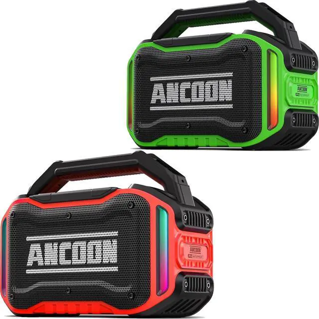 Main image of Bluetooth Speakers Red+Green