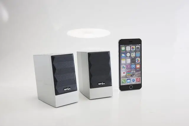 Alt view image 4 of 7 - BF&A Bonfire Acoustic MM2B LAP TOP , DESK TOP PC Speaker(Silver)