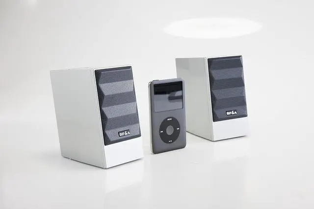 Alt view image 5 of 7 - BF&A Bonfire Acoustic MM2B LAP TOP , DESK TOP PC Speaker(Silver)
