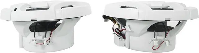 Alt view image 3 of 7 - Audiosavings Bundle: (2) JVC CS-DR621MWL 6.5" 75 Watt RMS 2-Way RBG LED Marine Boat Speakers Bundle with (1) Rockville RPB2-BLACK Handheld Wireless Portable Bluetooth Speaker (3 Items)