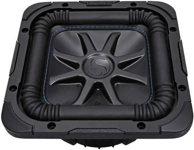 Alt view image 4 of 7 - Audiosavings Bundle: (1) Kicker L7S84 8" 900 Watt Solobaric L7S Car Audio Subwoofer Solo-baric Bundle with (1) Rockville RPB2-BLACK Handheld Wireless Portable Bluetooth Speaker Great Sound (2 Items)