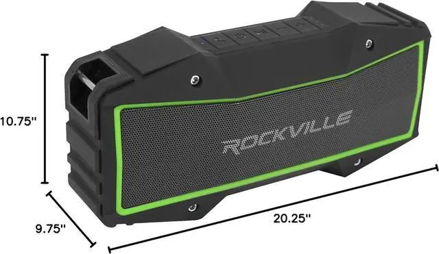 Alt view image 7 of 7 - Audiosavings Bundle: MTX RZR-14-FS Kick Panel Speakers in Pods for Polaris RZR 1000/900S/900/Turbo S Bundle with (2) Rockville Rock Everywhere Portable Bluetooth Speaker/Wireless Link (3 Items)
