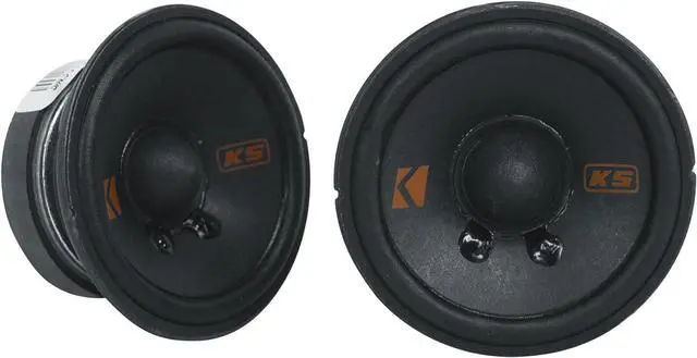 Alt view image 2 of 7 - Audiosavings Bundle: (1) 2 Kicker 51KSC2704 KSC270 2.75" Mid/Tweeters Fits GM/Chrysler/Subaru/Jeep/Toyota Bundle with (1) Rockville RPB2-BLACK Handheld Wireless Portable Bluetooth Speaker (2 Item)