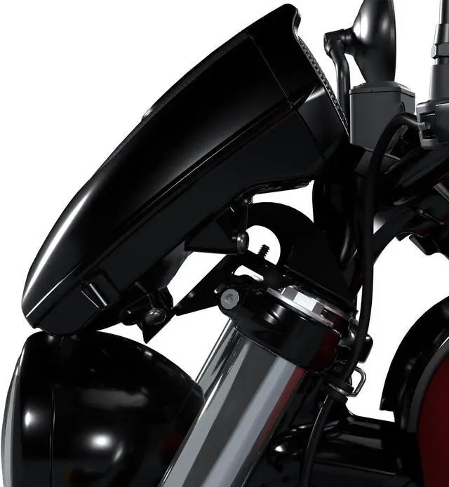 Alt view image 2 of 4 - Indian Motorcycle Powerband Audio Bluetooth Speaker Mount - Low, OEM Part 2891187